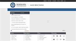 Desktop Screenshot of aef.marmara.edu.tr