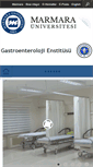 Mobile Screenshot of gastro.marmara.edu.tr