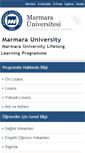 Mobile Screenshot of llp.marmara.edu.tr