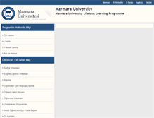 Tablet Screenshot of llp.marmara.edu.tr