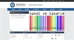 Desktop Screenshot of gse.marmara.edu.tr