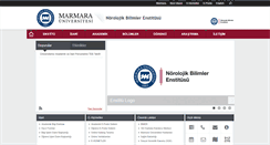 Desktop Screenshot of nbe.marmara.edu.tr