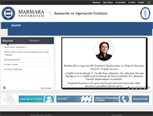 Tablet Screenshot of bse.marmara.edu.tr