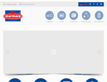 Tablet Screenshot of marmara.de