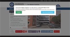 Desktop Screenshot of fbe.marmara.edu.tr