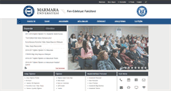 Desktop Screenshot of fef.marmara.edu.tr